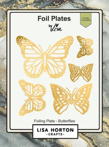 Butterflies - Hot Foil Plates
