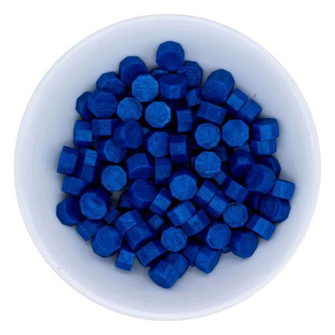 Sealed Collection - Royal Blue Wax Beads