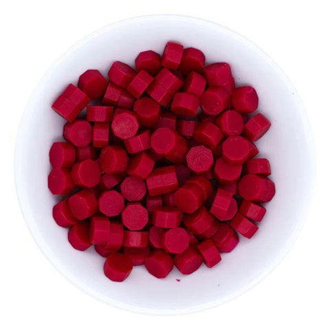 Sealed Collection - Red Wax Beads