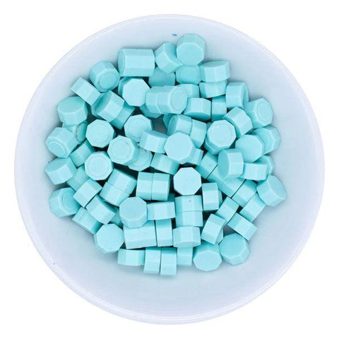 Sealed Collection - Pastel Blue Wax Beads