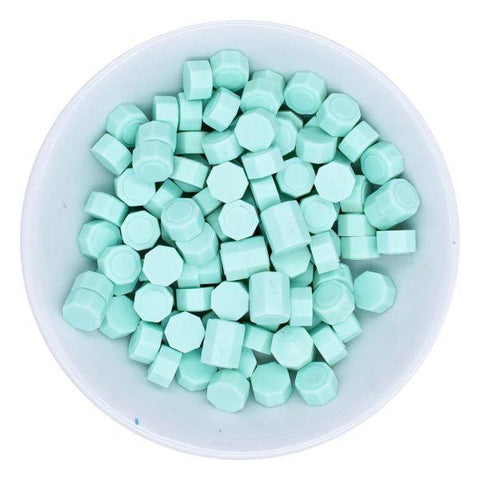 Sealed Collection - Pastel Aqua Wax Beads
