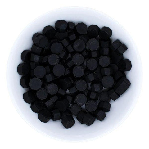 Sealed Collection - Black Wax Beads