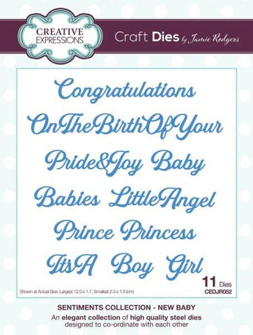 Semtiments Collection - Dies - New Baby