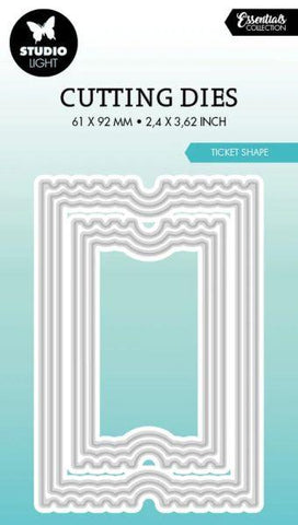 Essentails Dies - Ticket Nested Shape