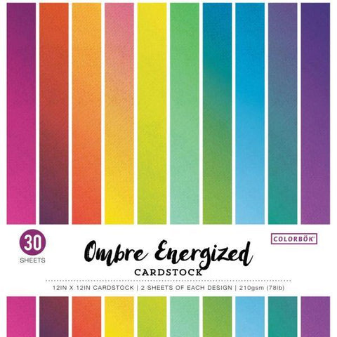 Colorbok - Ombre Energized Cardstock