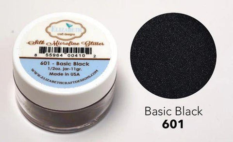 Silk Micofine Glitter - Basic Black
