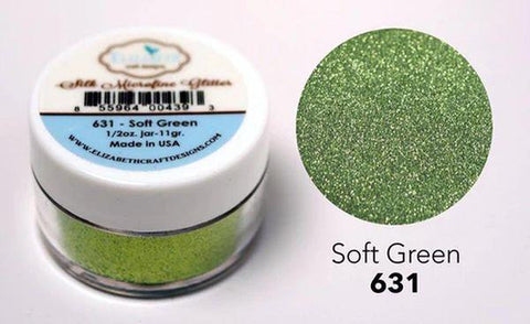 Silk Micofine Glitter - Soft Green