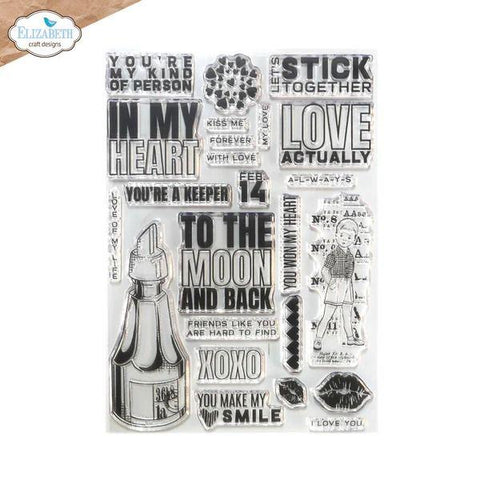 Get Crafty Planner Essential Collection - Let's Stick Together - Clear Stamps