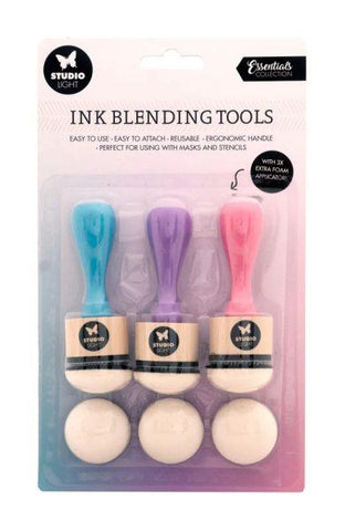 Ink Blending Tools with Replacement Foam Pads