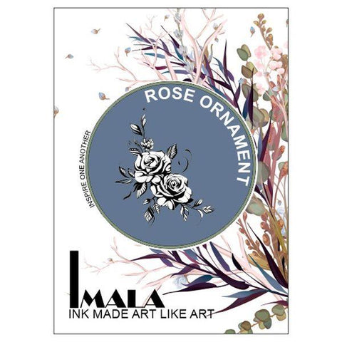 Imala Series - Clear Stamps - Rose Ornament