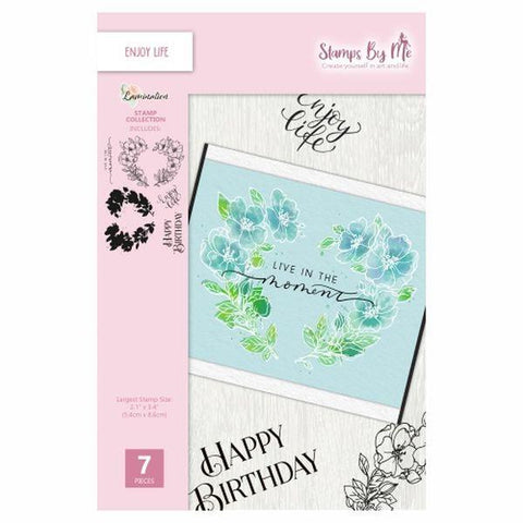 Lamination Series - Clear Stamps - Enjoy Life