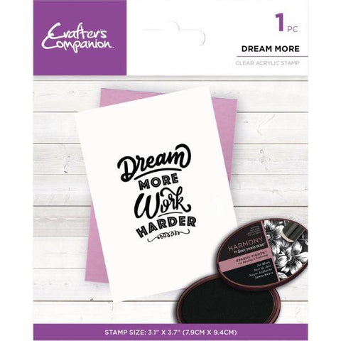 Dream More - Clear Stamps