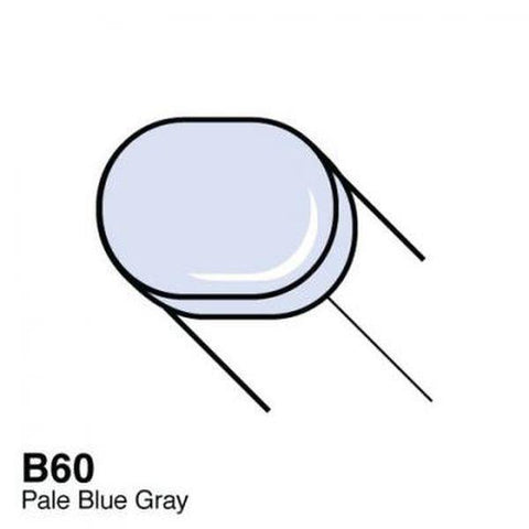 Copic Sketch Marker - B60 - Pale Blue Gray
