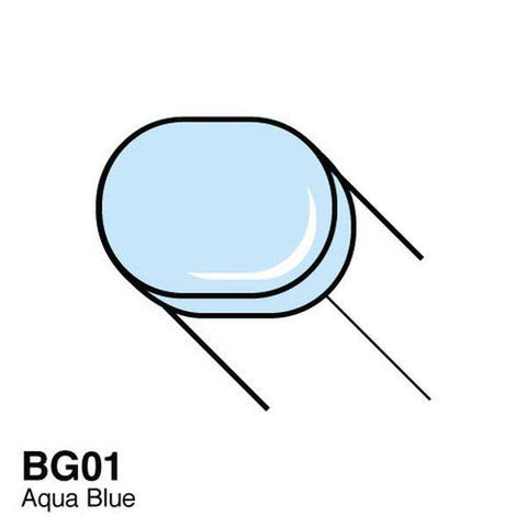 Copic Sketch Marker - BG01 - Aqua Blue
