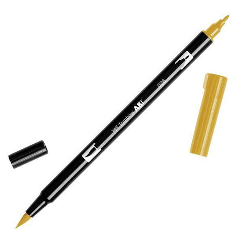 Dual Brush Marker - Yellow Gold - 026