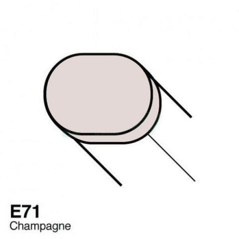 Copic Sketch Marker - E71 - Champagne