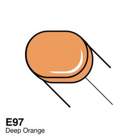 Copic Sketch Marker - E97 - Deep Orange