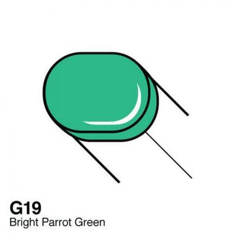 Copic Sketch Marker - G19 - Bright Parrot Green