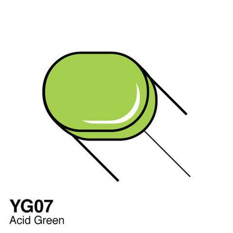 Copic Sketch Marker - YG07 - Acid Green